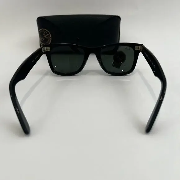 Original Ray-Ban Wayferer Sunglasses Black - Picture 9 of 16